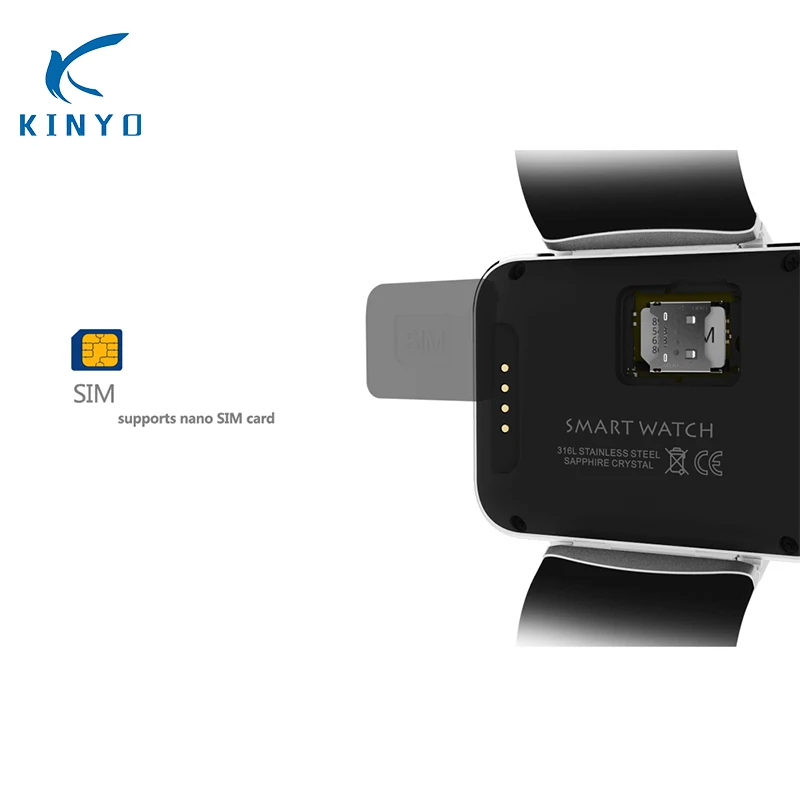 Смарт часы с Bluetooth 2 дюйма MTK6572 512 МБ ОЗУ 4 Гб ПЗУ GPS|Смарт-часы| |