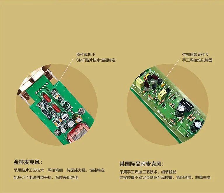 Takstar PC-K820/PC K820 Профессиональный позолоченный микрофон для профессиональных студий звукозаписи сценические выступления инструменты