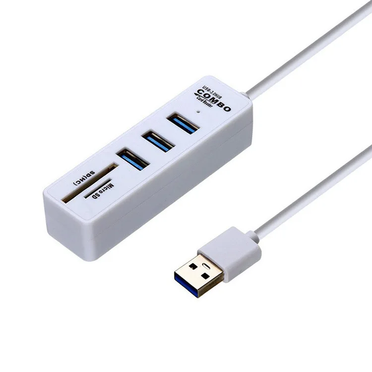 Usb-концентратор 3,0 Мульти USB 3,0 usb-хаб высокого Скорость 5/8 Порты хаб TF/SD Card Reader все в одном для ПК Компьютерные аксессуары