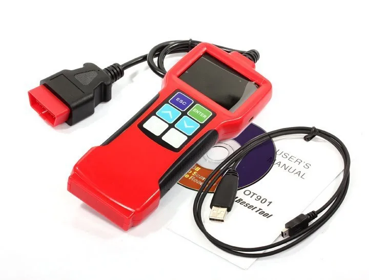 2016 Новый профессиональный инструмент для сброса масла OBDII/JOBD цветной экран сброс