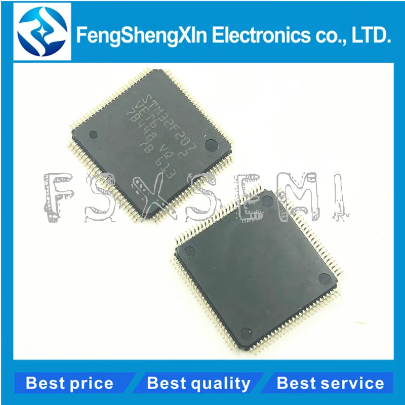 5 шт./лот Новый STM32F207VET6 STM32F207 LQFP100 ARM-на основе 32-бит MCU IC | Электронные компоненты и