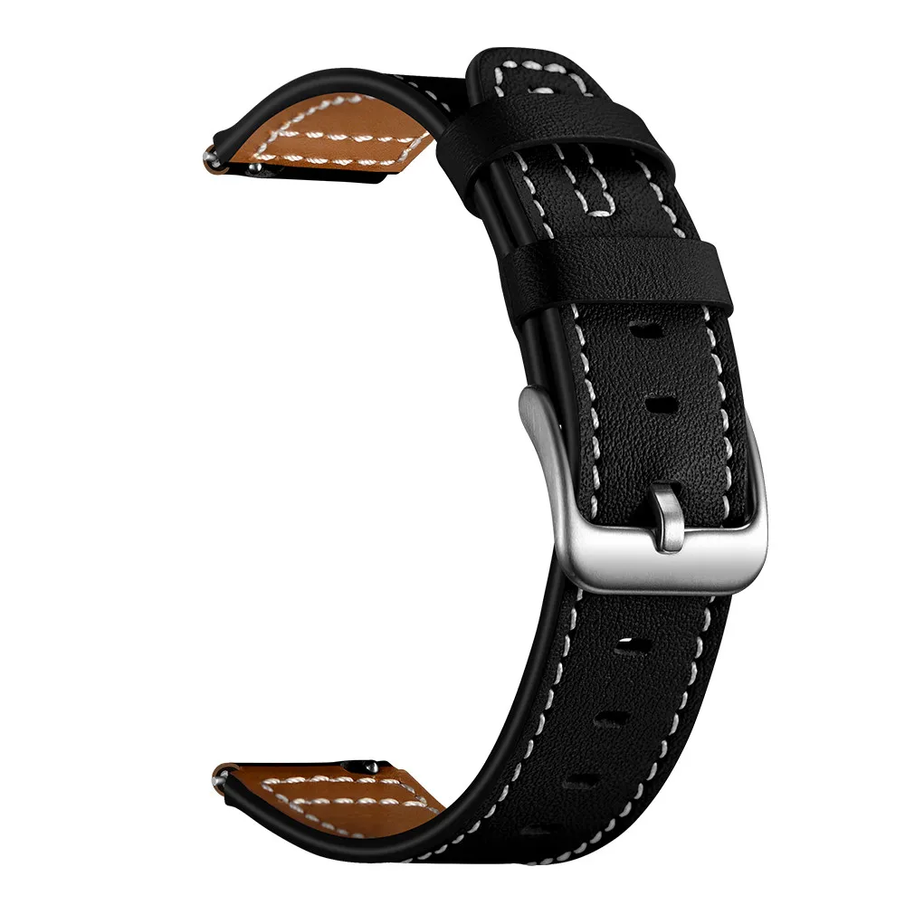 Black Style U Для huawei B5 Talkband ремешок для часов 18 мм браслет кожаный ремешок Замена браслета аксессуары для часов - Цвет ремешка: Black Style U