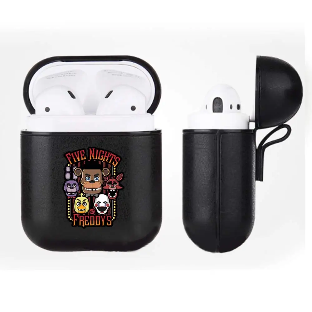 Горячие пять ночей у Фредди Airpods чехол беспроводной Bluetooth защитный Портативный