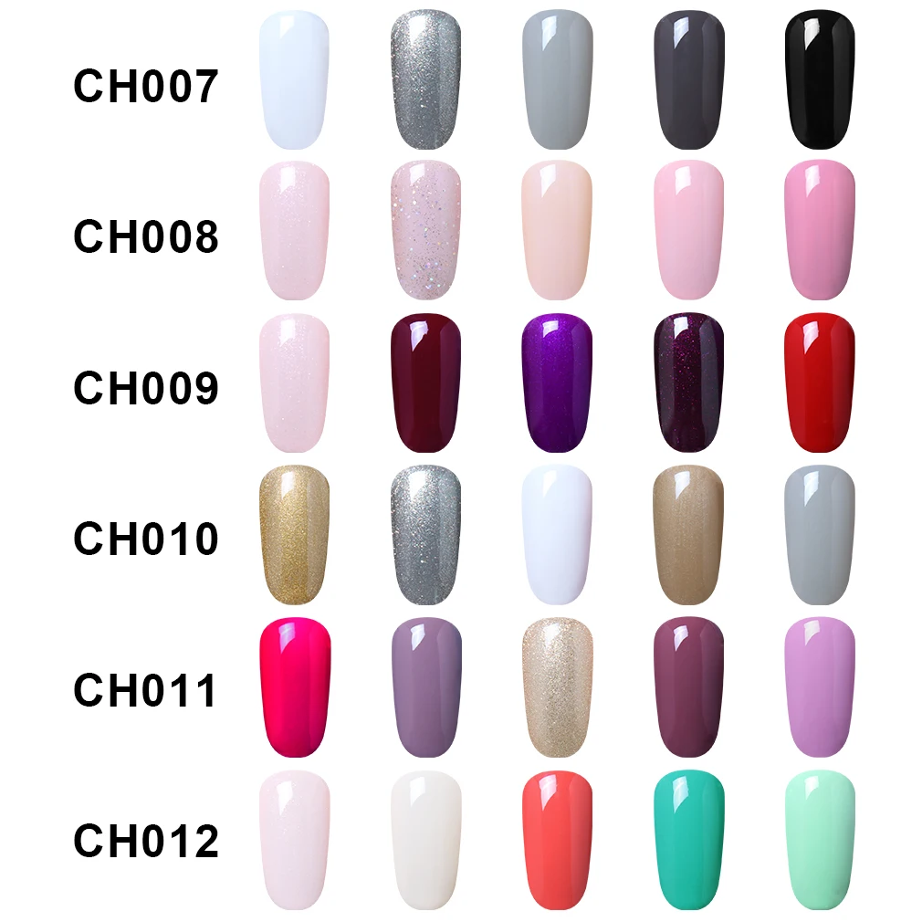 

Elite99 5pieces/Lot Gift Sets Box 7ml UV Hot Sales Color Pure Color Gel Polish Vernis Soak Long Lasing Nail Primer Gel Varnishes