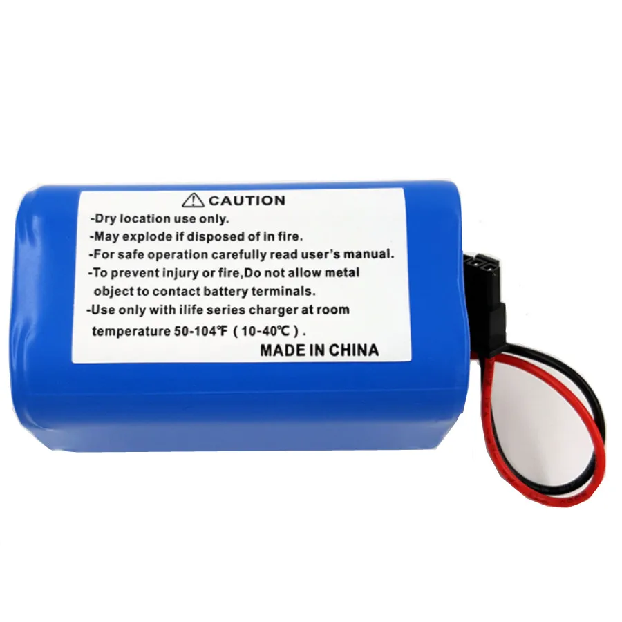 2800 мА/ч, Батарея Для Ecovacs зеркало CEN540 CEN546 CEN550 558 CEN640 CEN646 X500 X580 KK8 CR120 CR130 V780 V7 V7S 2 Отсоединяемый провод