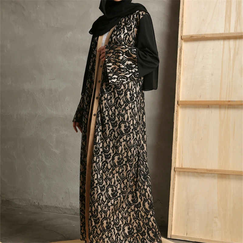 Мусульманское платье-Кафтан с принтом 2020 Брендовое модное платье платья макси