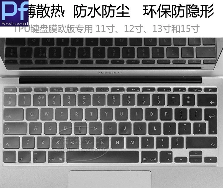 Чехол для компьютерной клавиатуры евро ЕС английский Для iMac силиконовый