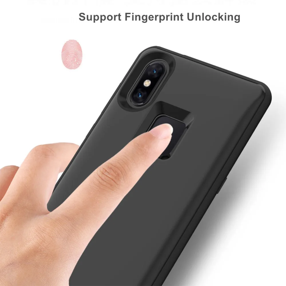 Чехол для аккумулятора Xiaomi Mix 3 6500 мАч внешний умный чехол портативного зарядного