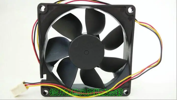 Вентилятор охлаждения COFAN 8025 II DC12V 0.24A 8 см 80*80*25 мм F 825H12B 3 провода|wired blues|wire frame christmas