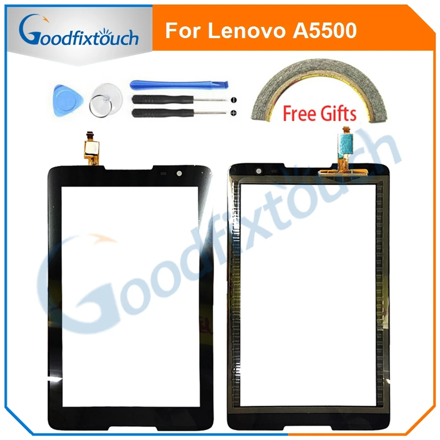 Дигитайзер сенсорного экрана для Lenovo A8 50 A5500 черная стеклянная панель с 8