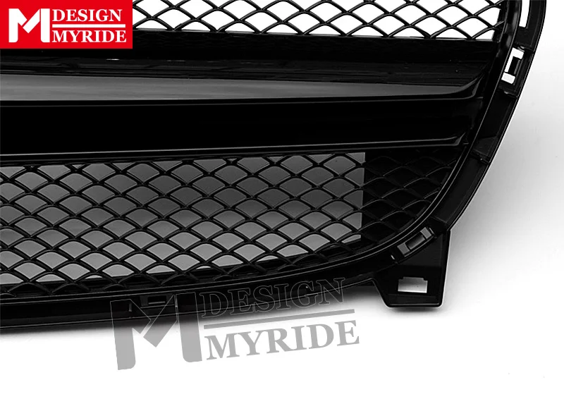 Подходит для MercedesMB X156 GLA Sport grill ABS Black без знака GLA-Class GLA200 GLA220 GLA250 GLA45 look grills 2014-16 |