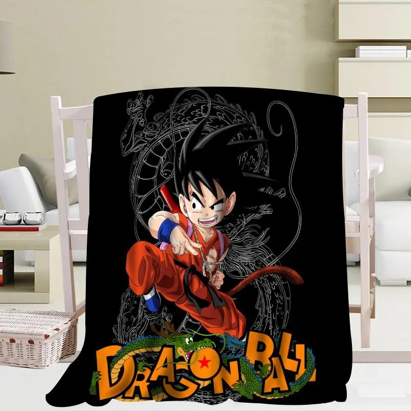 Blanket Dragon Ball Z на заказ шерстяное одеяло Falafel для помещений/на открытом воздухе одеяло для путешествий 4" x 50", 5" x 60", 5" x 80" больше размера - Цвет: Blanket