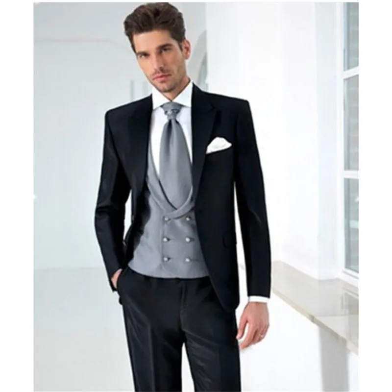 2017 New Men's suit New Custom Made latest coat pant designs Wedding Suits Groom Formal Business Tuxedos Slim Fit Men Suits