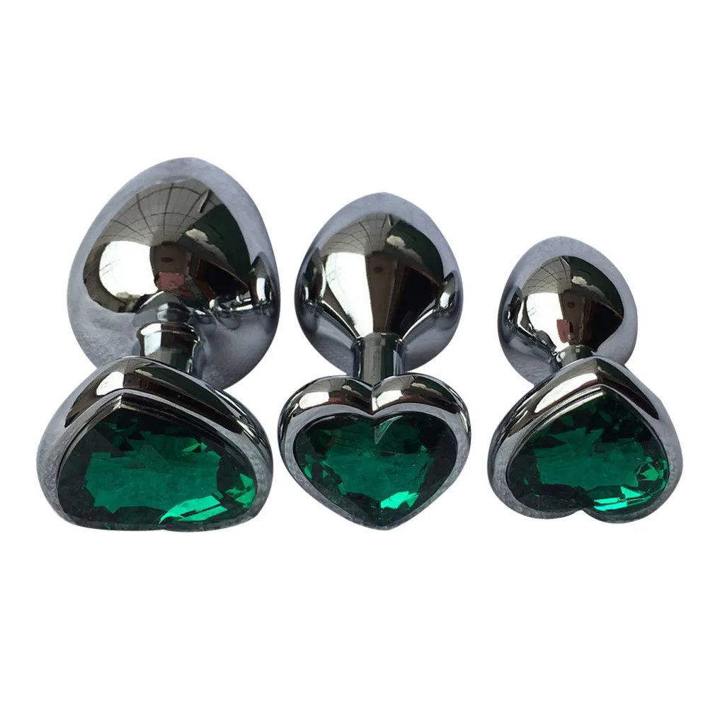 Metal Anal Butt Plug Soft Silicone for men women G-Spot Sex Toys W306 |