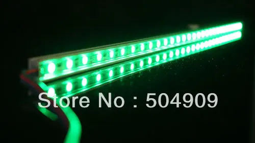 Лот = 5x50 см 30 LED SMD 5050 Жесткие Полосы гриль огни Бар паз жесткий водонепроницаемый