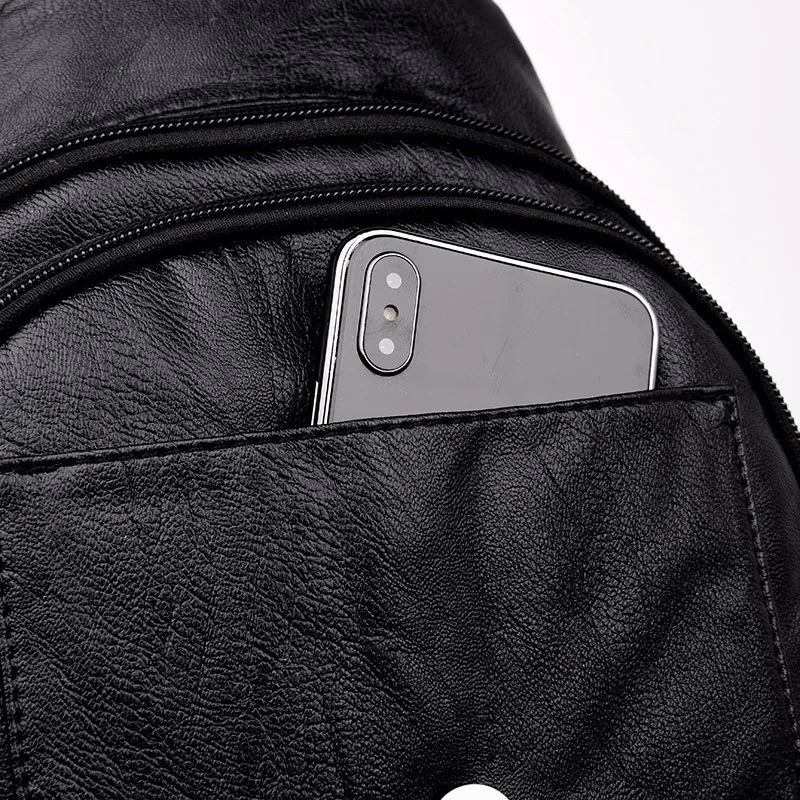 2019 женский кожаный рюкзак женские рюкзаки высококачественные школьные сумки для