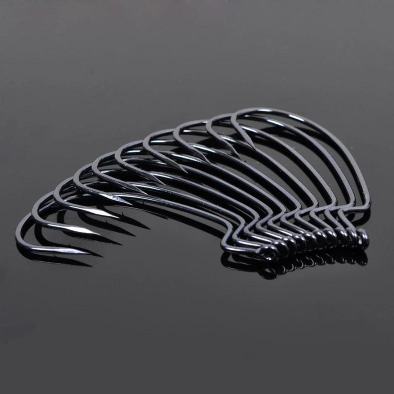 Офсетные Крючки Trulinoya с зазубринами подходят для штативов техасской Каролины