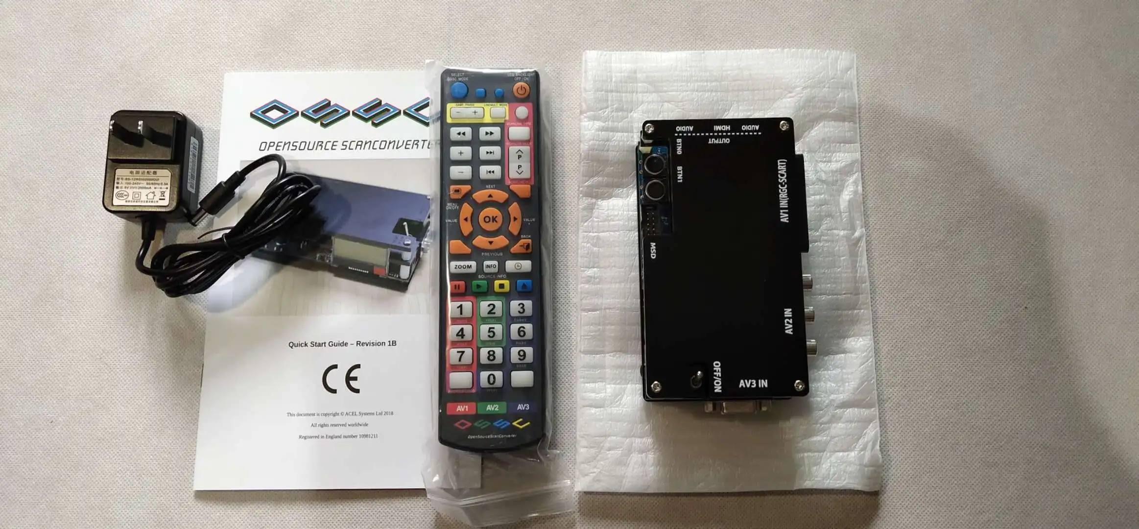 OSSC HDMI Конвертер Комплект для ретро игровых консолей PlayStation 1 2 / Xbox one 360 Atari Series Dreamcast Snes и т.д.