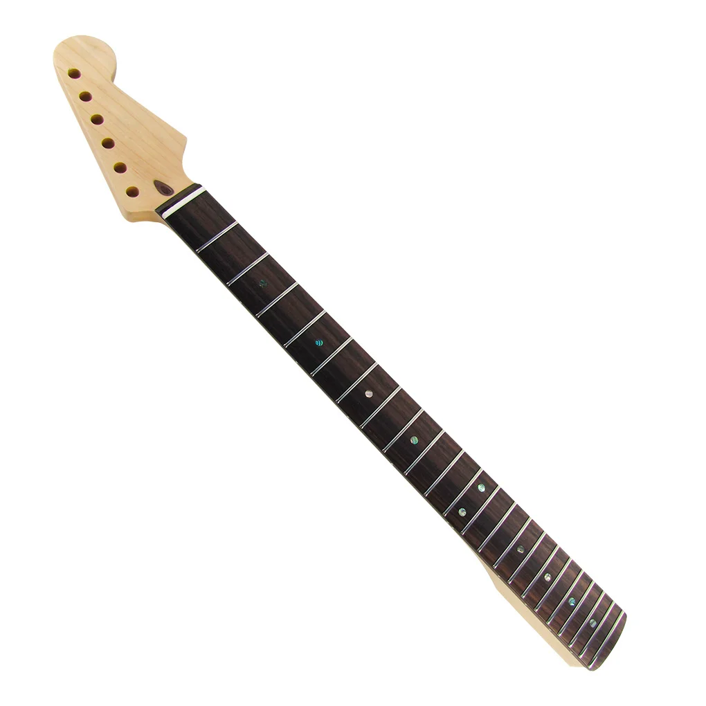 FLEOR 1 шт. 22 лада гитара Шея палисандр гриф Матовая атласная отделка для FD ST Strat