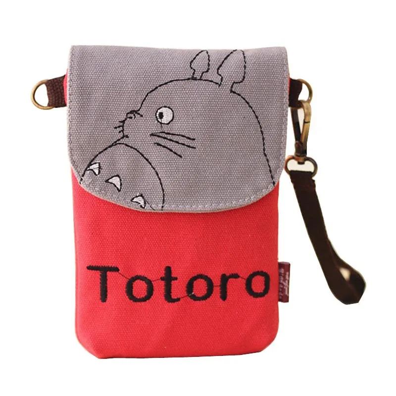 Универсальный холщовый чехол для телефона Тоторо мобильного Xiaomi 3 redmi iPhone 6 6s Plus 5S