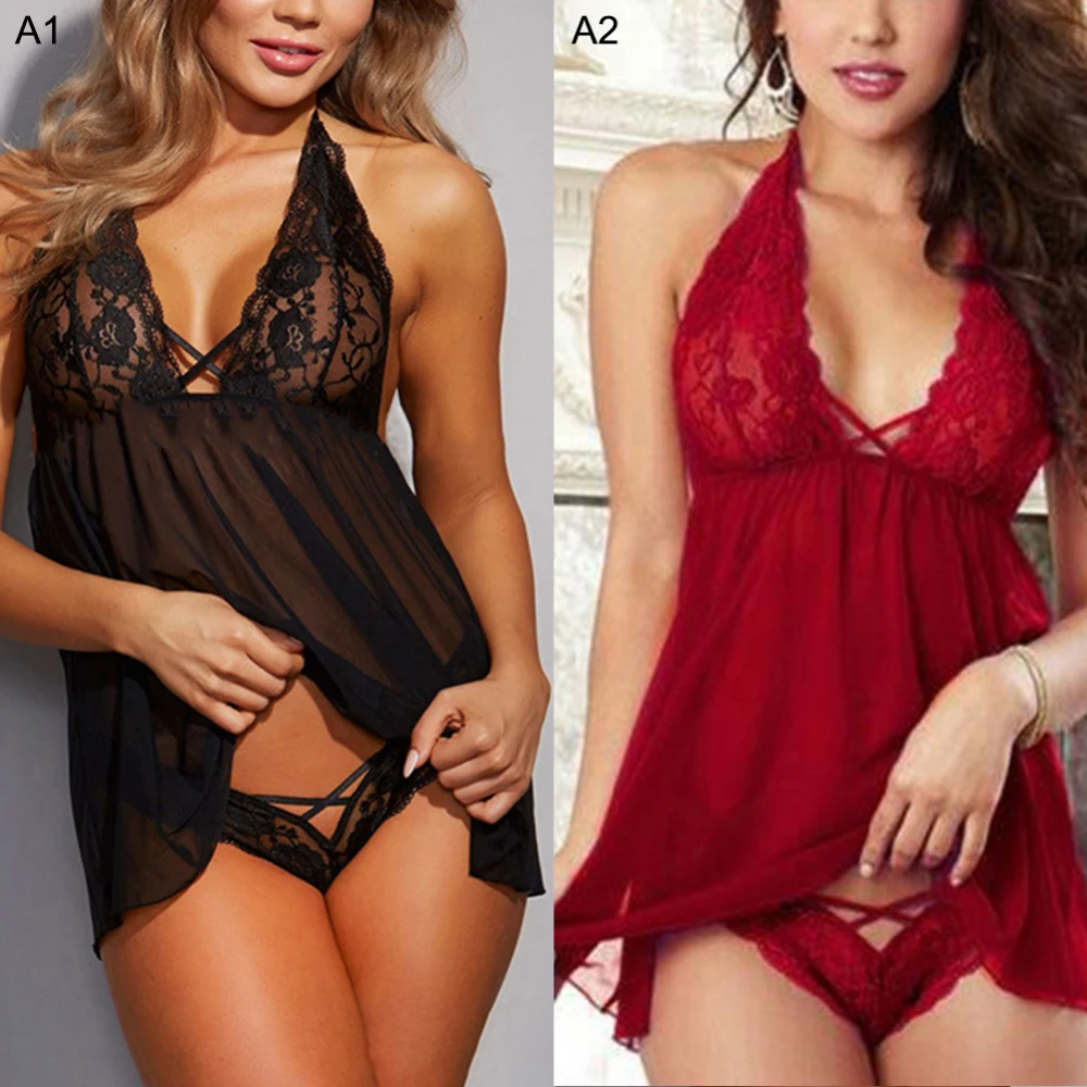 Новинка 2019 женское нижнее белье платье с бретельками кружевное пэчворк