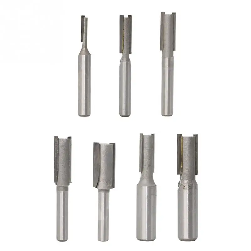 Фрезерные фрезы 1/4 &quot1/2" с прямым хвостовиком для отделки дерева подшипник