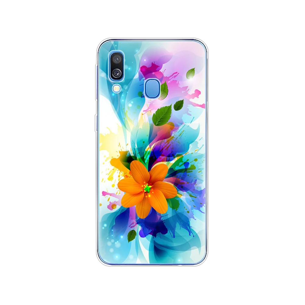 34788 Чехол для samsung A40, мягкий силиконовый чехол для задней панели, чехол для samsung Galaxy A40, A405, SM-A405F, A405F, мультяшный чехол - Цвет: 34788