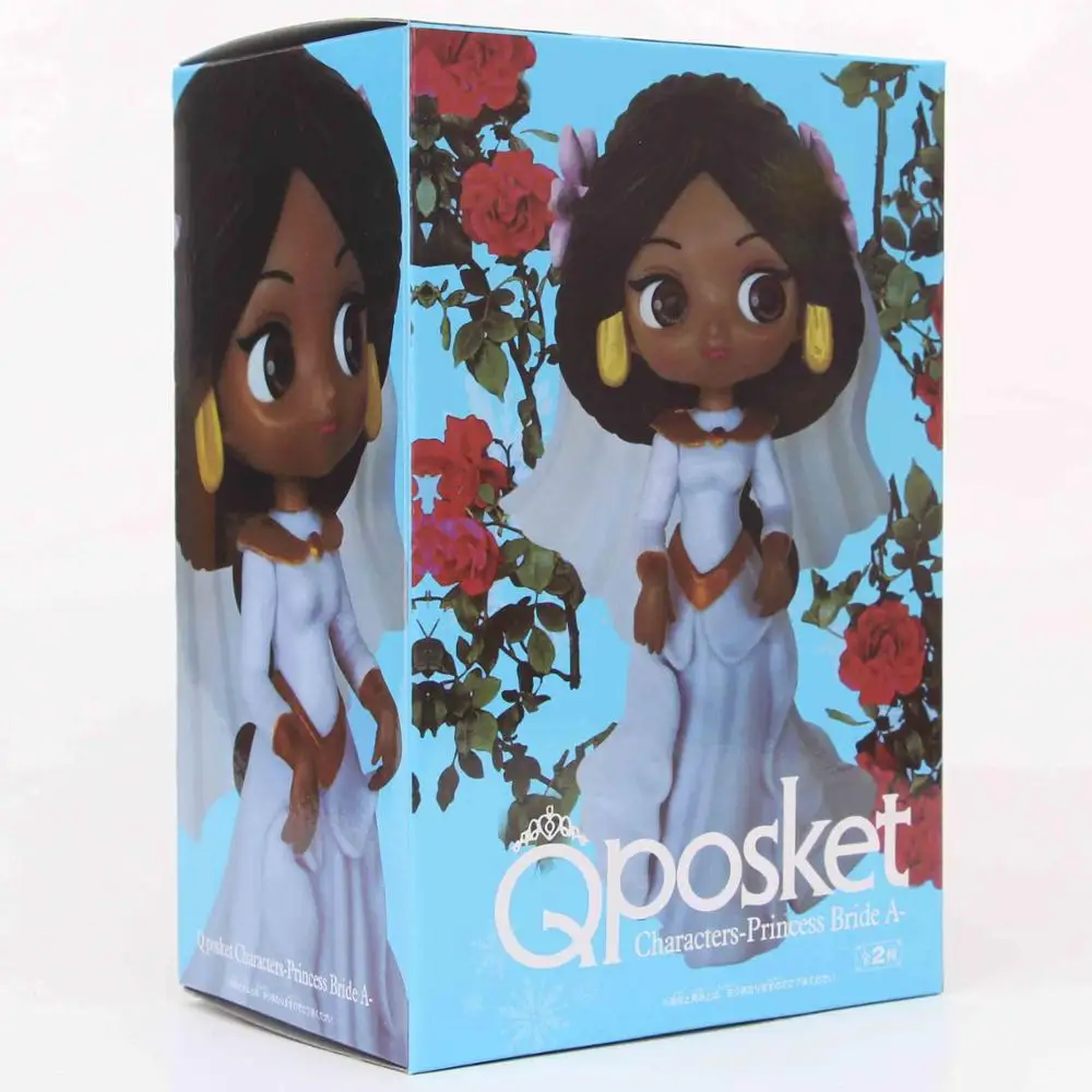 Q Posket принцесса кукла русалка Tinkerbell чудо-женщина Харли Куинн QPosket персонажи фигурка модель девушка игрушки подарки - Цвет: princess bride A