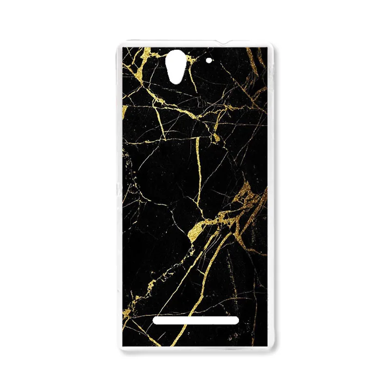 TAOYUNXI Мягкий ТПУ чехол для sony Xperia C3 D2533 чехол s для sony C3 Dual D2502 S55T S55U 5,5 дюймов DIY окрашенный защитный чехол - Цвет: I018