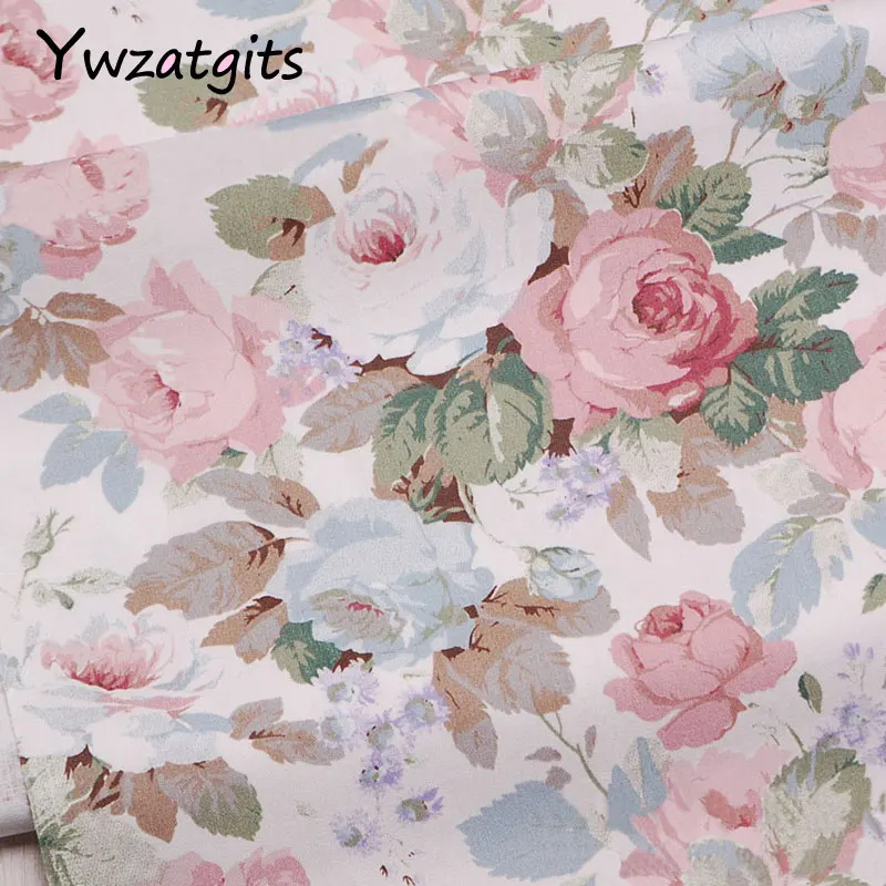 Style 3 Ywzatgits 1 шт./лот Цветочная серия хлопчатобумажная ткань Лоскутная Ткань DIY шитье стеганое жировые кварталы материалы YI0304 - Цвет: Style 3