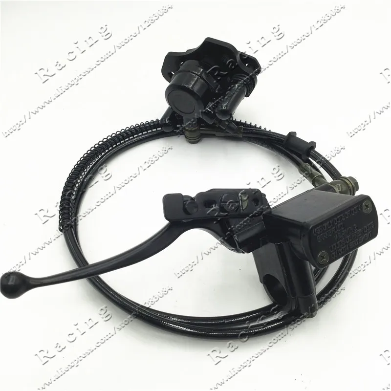 ATV задний тормозной рычаг в сборе для 50 70 90 110 125 150cc Quad главный цилиндр суппорт китайский левый руль ручки