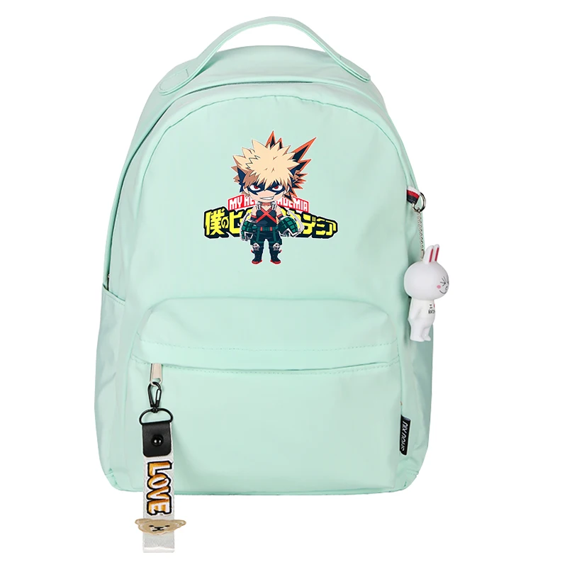 Аниме Мой герой Academy, мидория изуку Bakugou костюм кацуки для косплея Школьный Рюкзак Мультфильм походный рюкзак унисекс рюкзак Rugzak