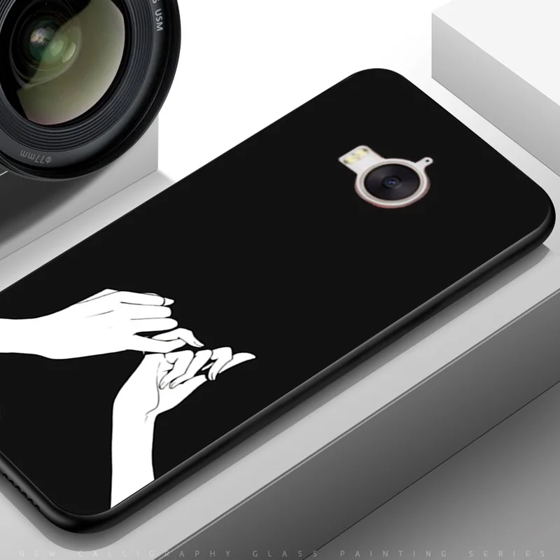 TPUBLK510 YOUVEI чехол для Coque huawei Y5 Mya-l22 Mya-u29 чехол черный мягкий TPU задняя крышка для huawei Y5 Y6 чехол для телефона - Цвет: TPUBLK510