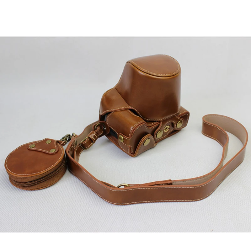 Для Canon EOS M5 демонтаж чехол для батареи фото Ретро стиль кожа цифровая камера