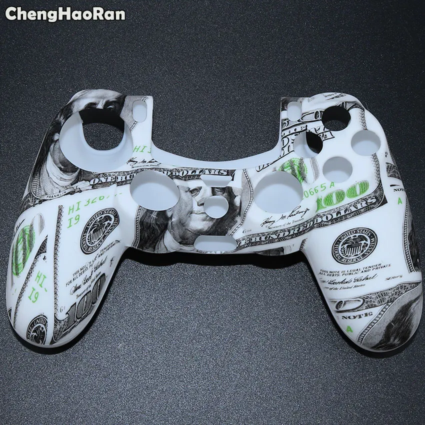 Тонкий защитный чехол ChengHaoRan для геймпада Sony PS4 Pro камуфляжная силиконовая