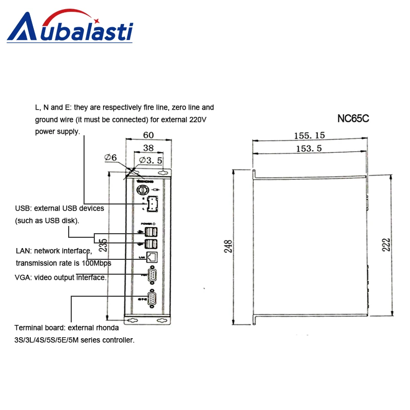 Контроллер плазменного резака cnc NC65C + lambda da5s usb контроллер для фрезерного станка