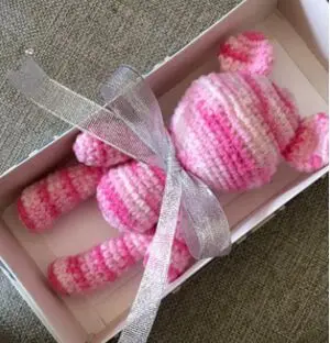 15-18cm Ручная работа, сделай сам, материал, посылка, вязаная кукла, шерсть, олень, незавершенная плюшевая игрушка, вязание крючком, подвески с ткацкими инструментами - Цвет: 15-18cm