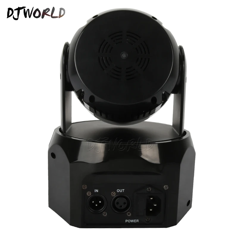 Заводская розетка LED Wash 9x8 Вт RGBW 4в1 движущаяся головка 10/12CH DMX512 сценический эффект