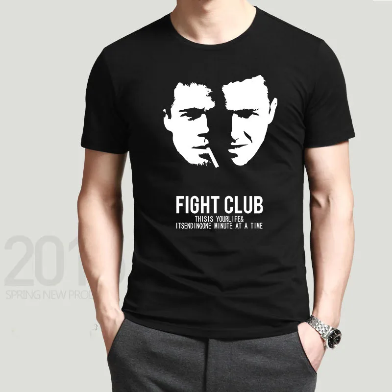 Персонализированные бойцовский клуб мужчины футболки прохладный логотип печать