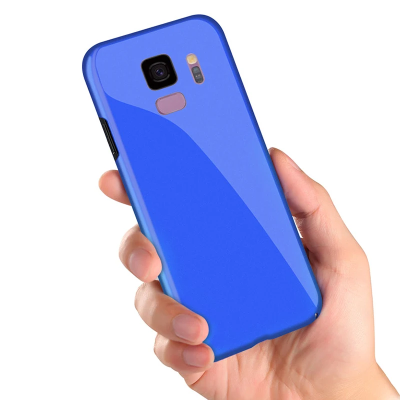 Luxury Piano Paint Case For Samsung Galaxy S9 S8 Plus S7 Edge Note 8 Ultra Thin Anti Knock Mirror Hard PC Cell Phone Back Cover |