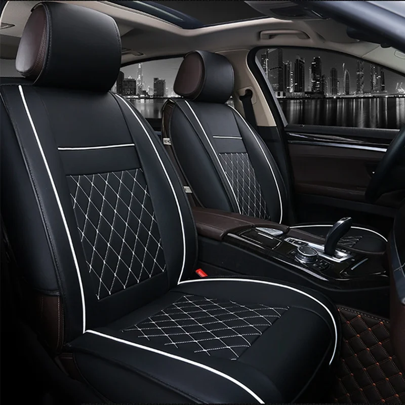 WT 1pc Front seat Универсальный размер, Автомобильная подушка, подходит для большинства автомобилей, одиночное летнее крутое сиденье, подушка, четыре сезона, общий, окруженный автомобильный чехол - Название цвета: WT 1pc Front seat