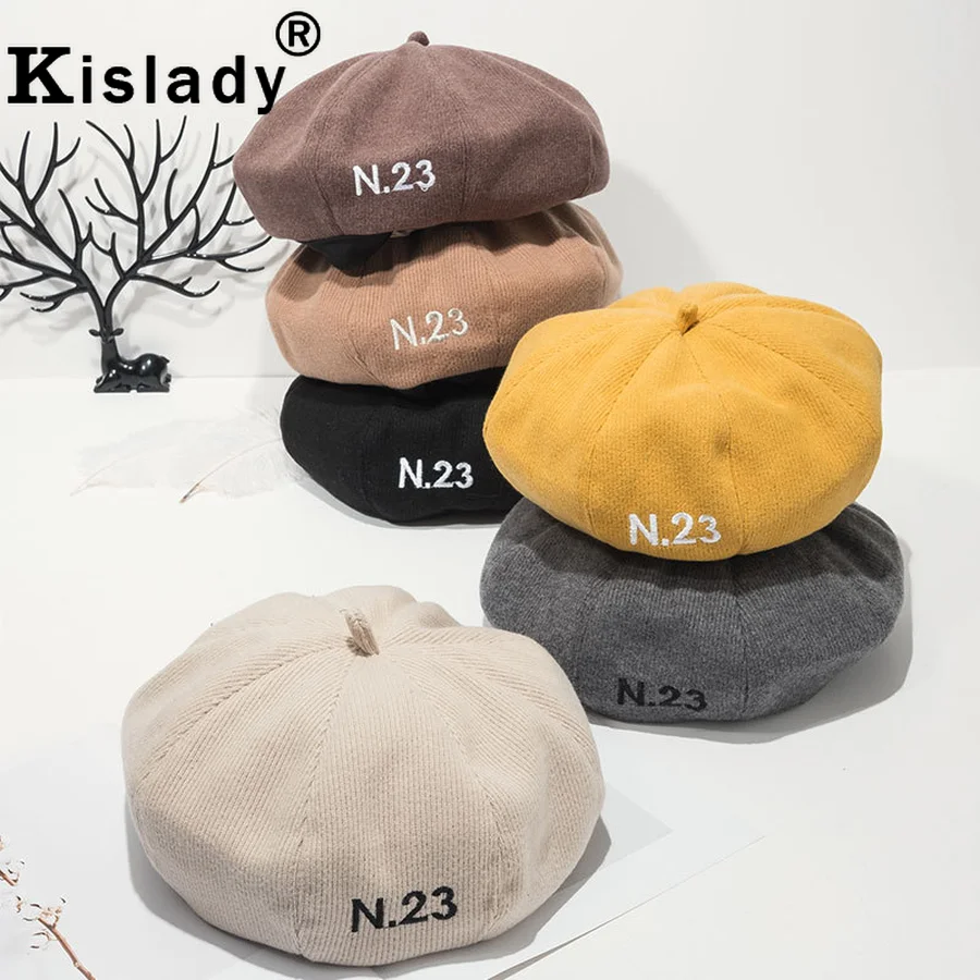 Kislady модные №23 &quot с вышивкой изображением букв вязаные Шапки Горячая Винтаж