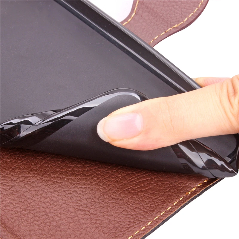 Роскошные Делюкс Листьев Застежка Флип Кошелек Кожаный Чехол Телефон Оболочки