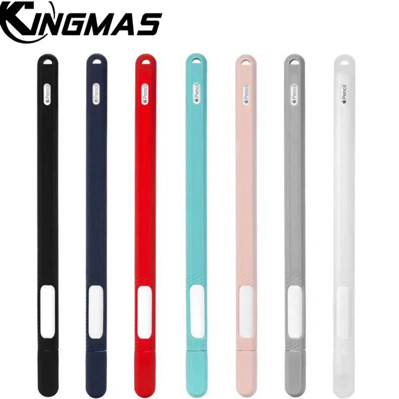 Мягкий силиконовый чехол для Apple Pencil 2-го поколения, чехол для iPad Pencil 2, крышка с наконечником, держатель для планшета, стилус, чехол