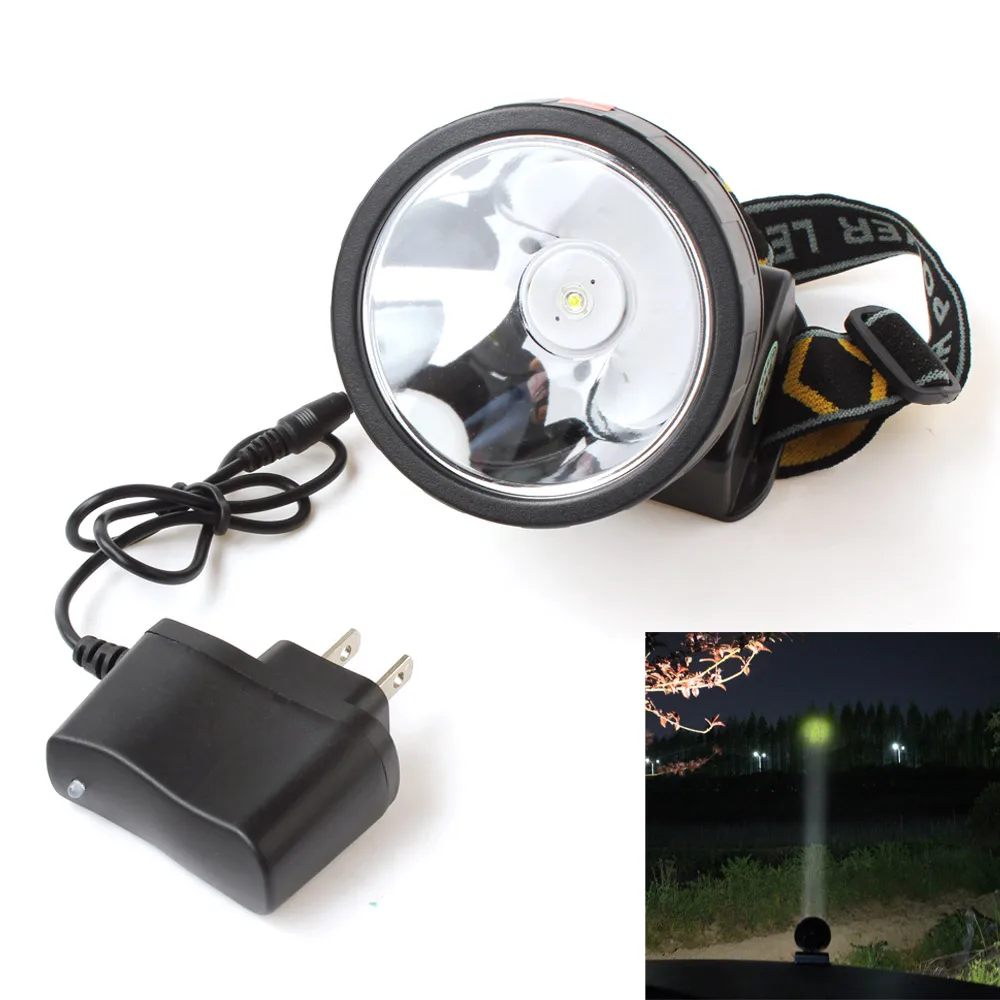 Перезаряжаемый светодиодный налобный фонарь 3 лм регулируемый головной убор