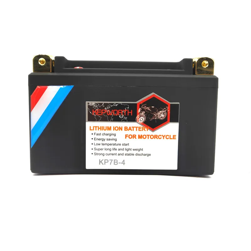 KP7B 4 мотоцикл LiFePO4 стартер Батарея 12V 4Ah литий железо CCA 260A фосфатный для