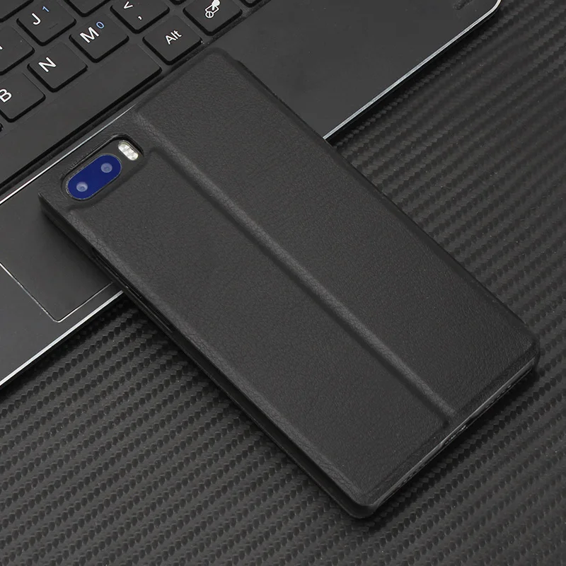 Ocube bluboo s1 Роскошный чехол bluboo s1 чехол специальный защитный флип из искусственной кожи чехол для bluboo s1 5," мобильный телефон - Цвет: Черный