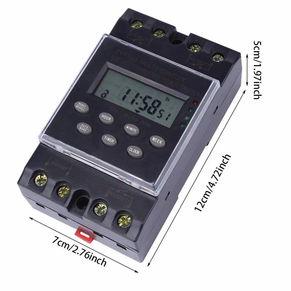 Релейный модуль включения/выключения таймера Многоканальный автоматический