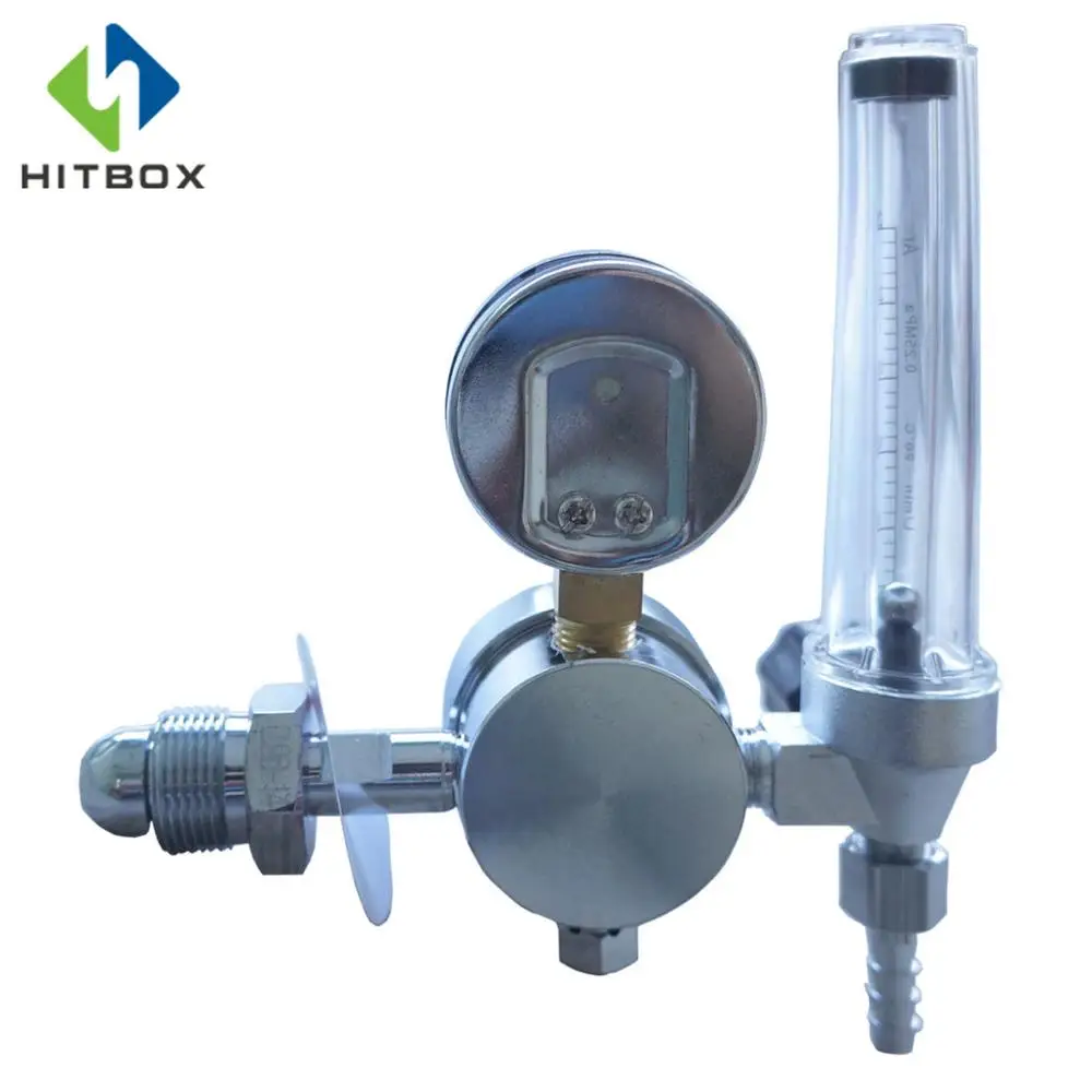 HITBOX TIG Argon Gauge регулятор РАСХОДОМЕР регулятор аргон сварочный расходомер