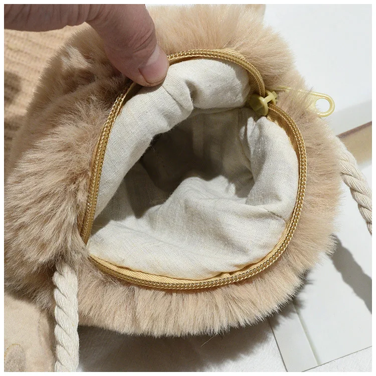 Плюшевый рюкзак подметальная сумка из альпаки милая игрушка модная мультяшная